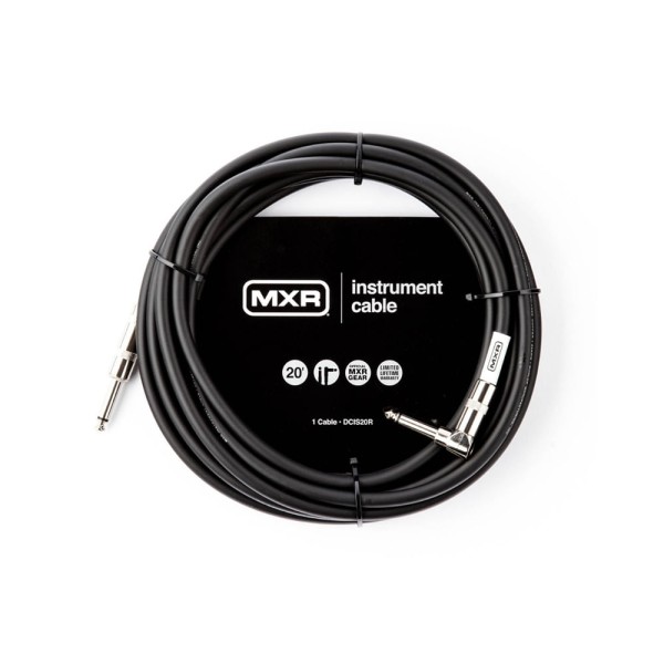 Encontraproduto.com.br - Cabo Dunlop para Instrumentos de 6m MXR Standard Plug P10 Reto/Angular DCIS20R
