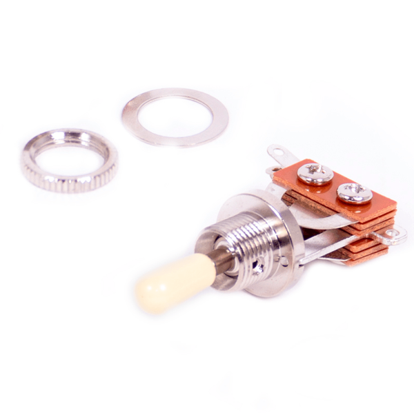 Encontraproduto.com.br - Chave Dolphin Les Paul 3 Posições Para Captador Com Ponta Plastica Preta
