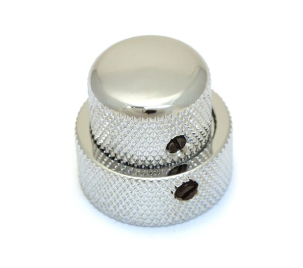 Encontraproduto.com.br - Knob Dolphin Duplo Curto de Metal Cromado