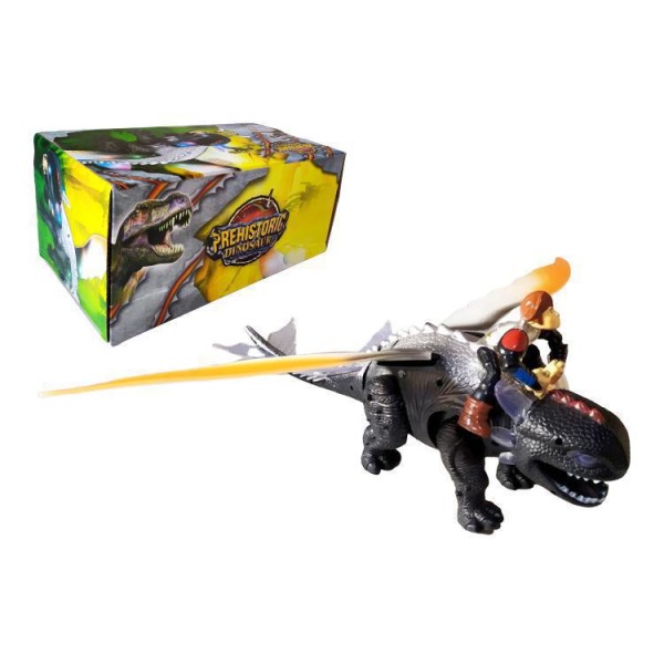 Encontraproduto.com.br - Brinquedo Dragão Anda Mexe As Asas Com Luzes Sons Banguela