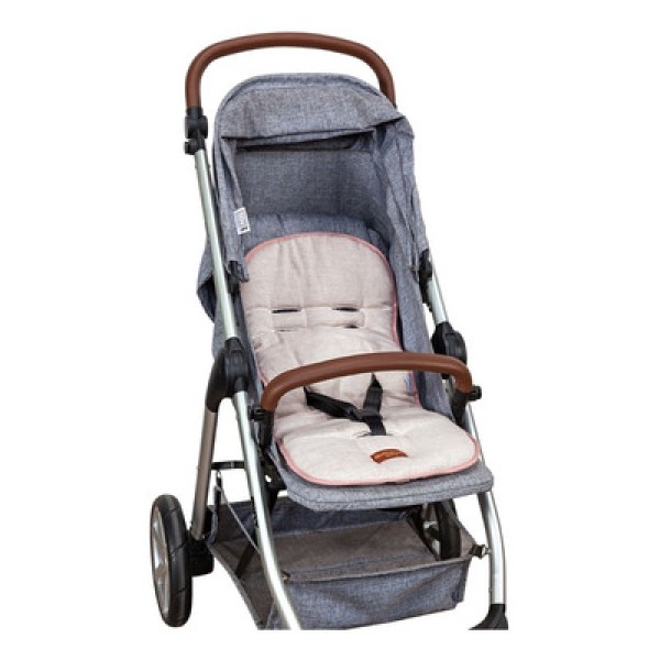 Encontraproduto.com.br - CAPA CARRINHO LINHO JEANS - L002