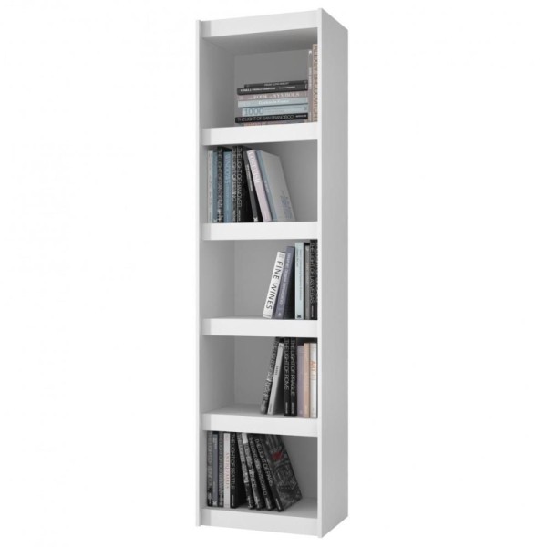 Livreiro Bl 13 Branco 04 Prateleiras Branco