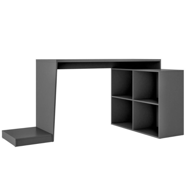 Encontraproduto.com.br - Mesa Para Computador Gamer 4 Nichos Bmg 03 - Preto