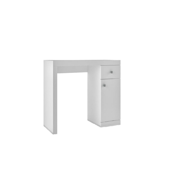 Encontraproduto.com.br - Penteadeira 1 Porta 1 Gaveta Bpe 35 - Branco