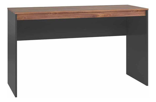 Mesa de Computador Office BC89 Preto/Castanho - BRV