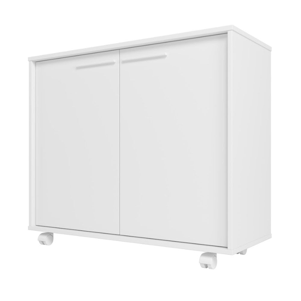 Encontraproduto.com.br - Balcão 2 Portas com Rodízios BHO74 BRV Móveis