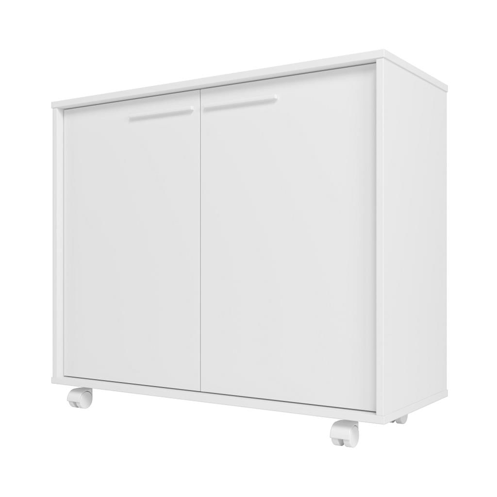 Encontraproduto.com.br - Balcão 2 Portas com Rodízios BHO74 BRV Móveis