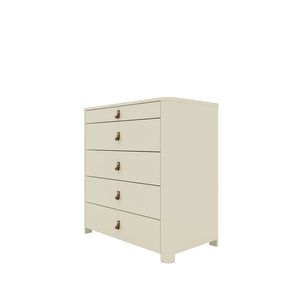 Encontraproduto.com.br - Cômoda 5 Gavetas em MDF Innova Gelius