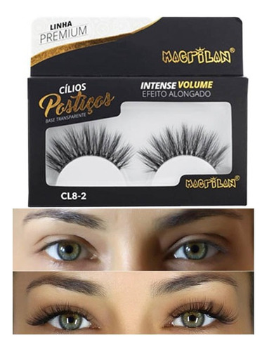 Cilios Postiços Macrilan Intense Volume Efeit Along Cl8-2