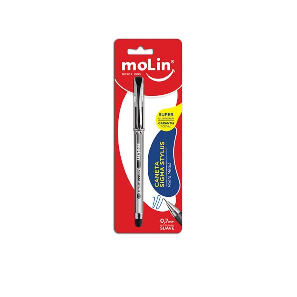 Encontraproduto.com.br - Caneta Sigma Stylus Molin Azul