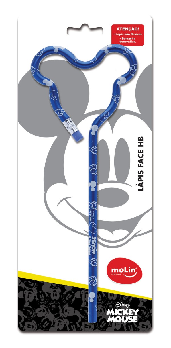 Encontraproduto.com.br - Lápis Molin Face Mickey Estampado