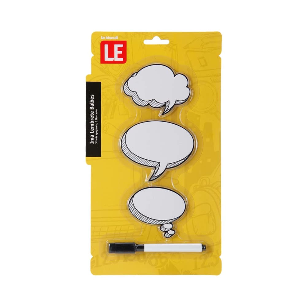 Encontraproduto.com.br - Ímã Le Lembrete Balões com 3 Unidades