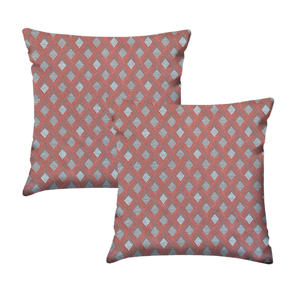 Encontraproduto.com.br - Capa para Almofada Umbra Losango Telha 45CM - Lartex