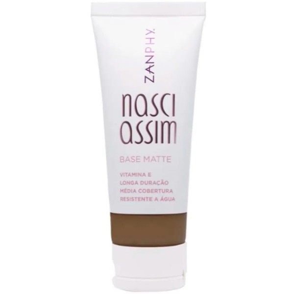 Encontraproduto.com.br - Base Facial Zanphy Nasci Assim Matte N.09 30ml