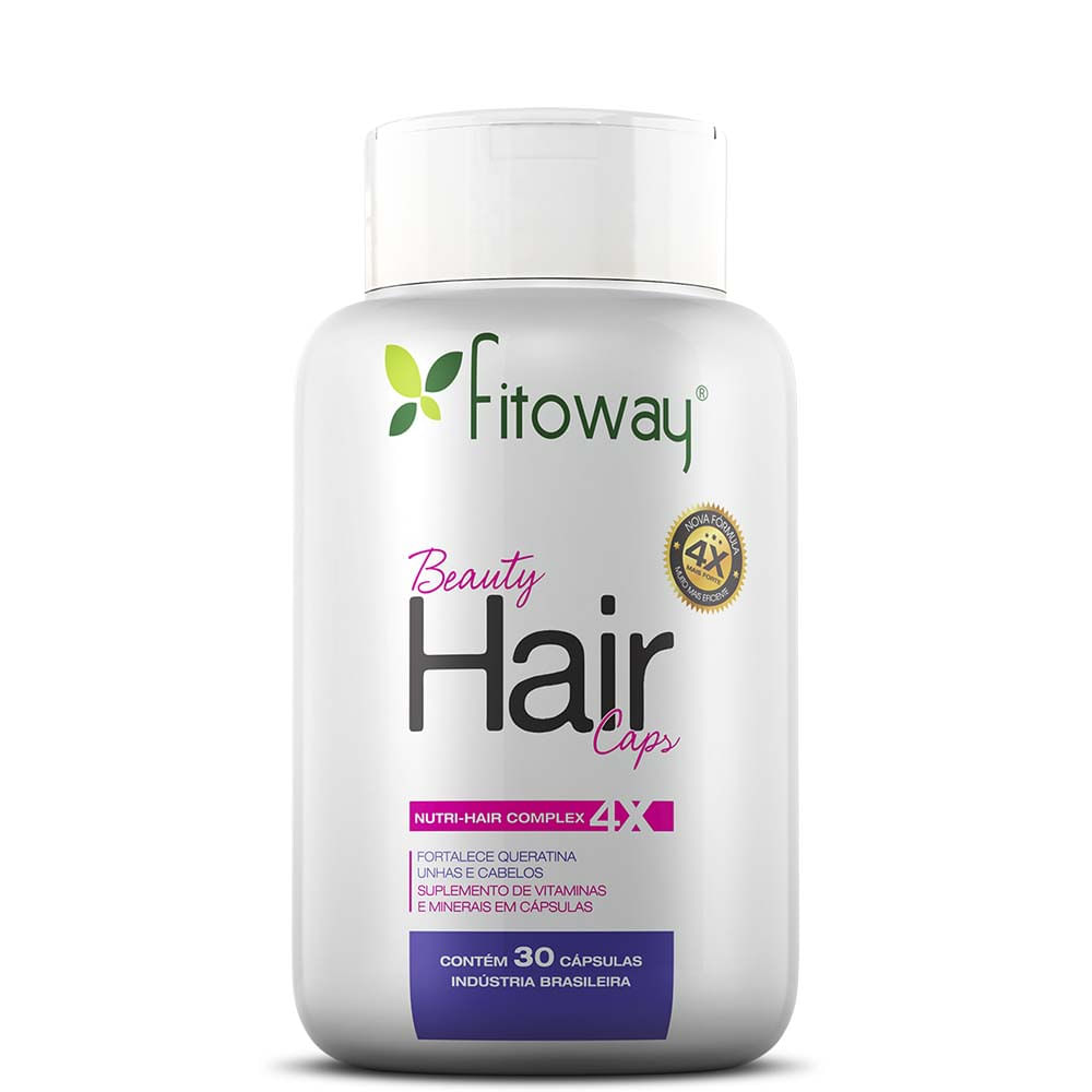 Vitamina Capilar Fitoway Beauty Hair 30 Cápsulas