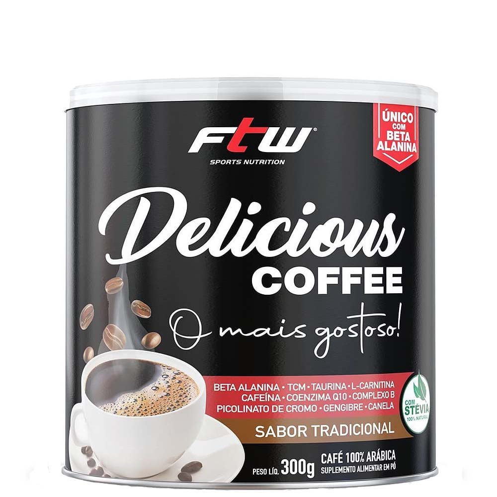 Café Funcional Ftw Delicious Coffee Sabor Tradicional 300g
