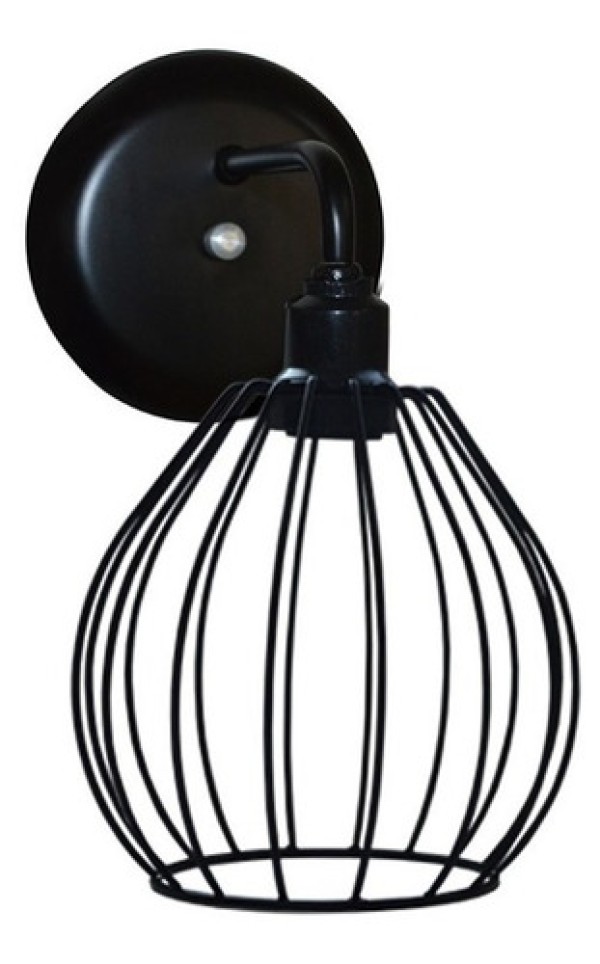 Encontraproduto.com.br - Arandela Com Aramado Modelo Balão Varias Vermelho