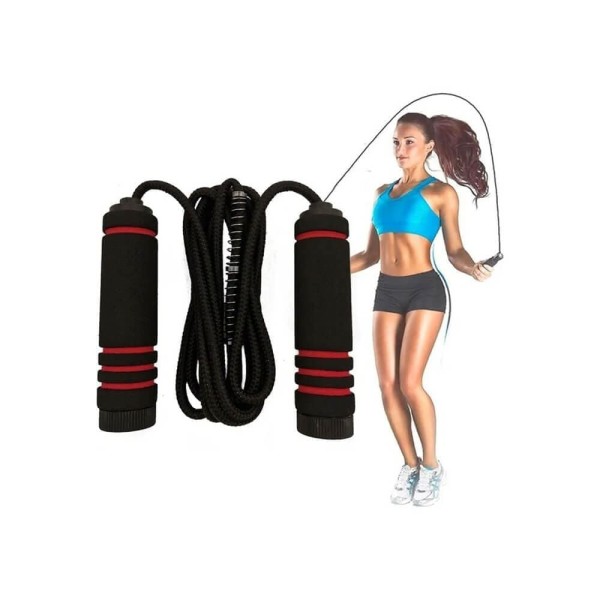 Encontraproduto.com.br - Corda de Pular Pro Ajustável - MBFit