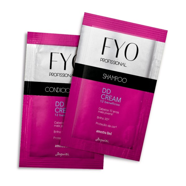 Encontraproduto.com.br - Sachê Duplo Shampoo e Condicionador Fyo DD Cream Jequiti