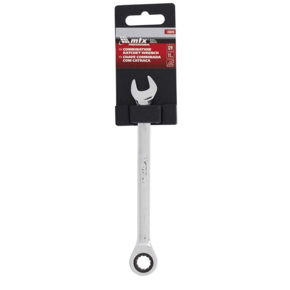 Encontraproduto.com.br - Chave combinada Catracada 11mm Cr-V MTX