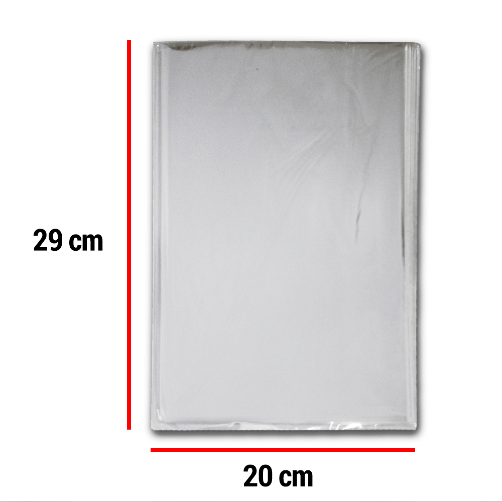 Encontraproduto.com.br - Saco Plástico Transparente Tam 20x29cm Kit 50 un