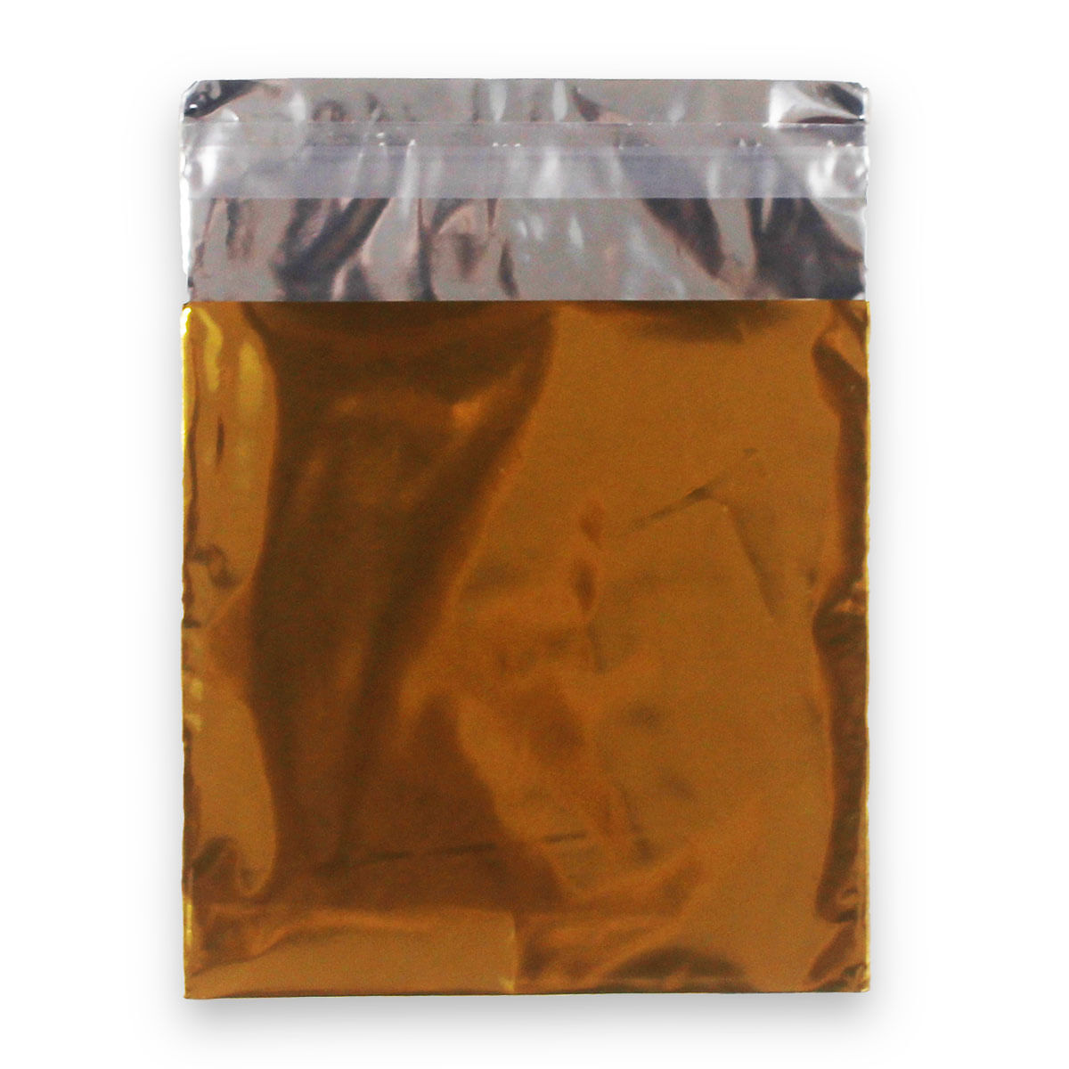 Encontraproduto.com.br - 50 Unidades Saco Adesivado Metalizado Tamanho 8x8 cm