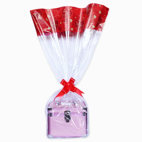 Encontraproduto.com.br - Saco Para Cesta modelo Red Heart Tam. 60x90 cm Pacote com 25 un