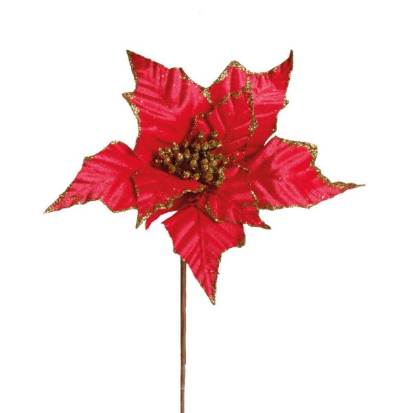 Encontraproduto.com.br - Flor De Natal Poinsetia 1un 30x20x20cm 1920749