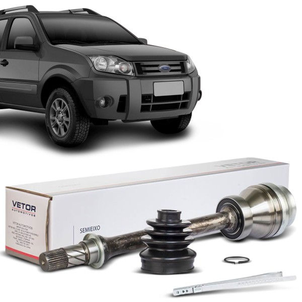 Encontraproduto.com.br - Junta Deslizante Ecosport 2004 2005 2006 2007 2008 2009 2010 2011 2012 vt5510