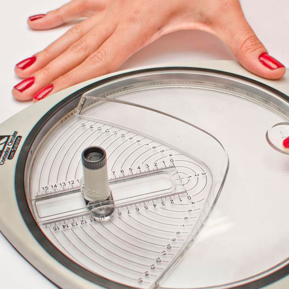 Encontraproduto.com.br - Cortador Circular com Suporte Toke e Crie + Refil de 3 Lâminas - 16079 - DI106