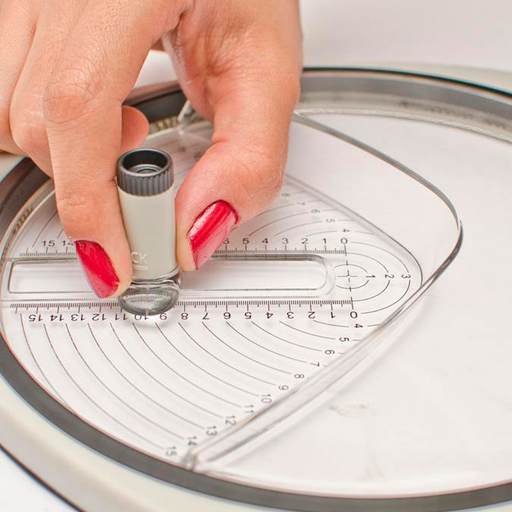 Encontraproduto.com.br - Cortador Circular com Suporte Toke e Crie + Refil de 3 Lâminas - 16079 - DI106