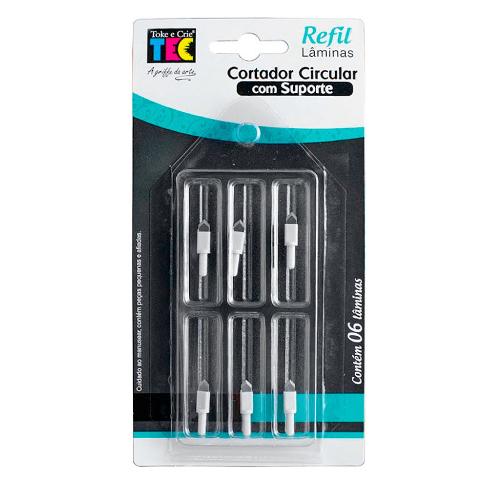 Encontraproduto.com.br - Refil para Cortador Circular com Suporte Toke e Crie - 17478 - DI113