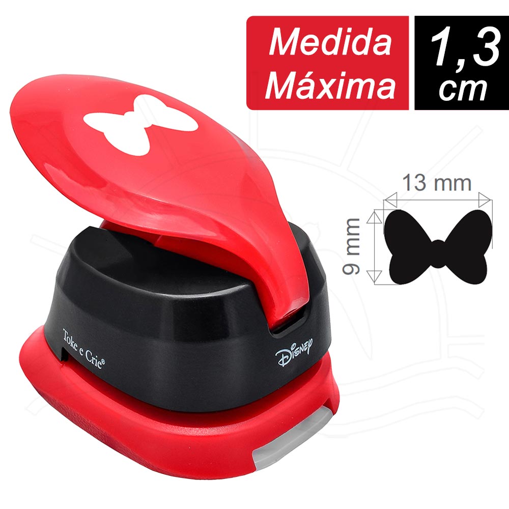 Furador Regular Premium Toke e Crie - Laço Minnie Mouse