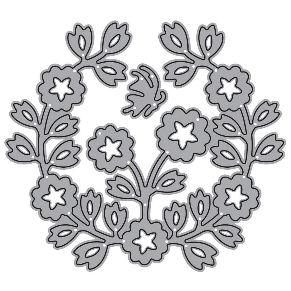 Encontraproduto.com.br - Faca de Corte/Relevo Fpcr015 Bouquet