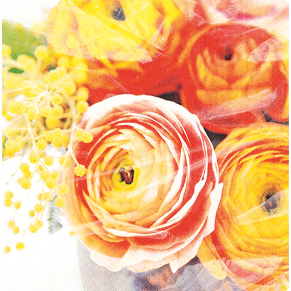 Encontraproduto.com.br - Guardanapos Botões de Flor com 2 Unidades Ref.21919 Toke e Crie