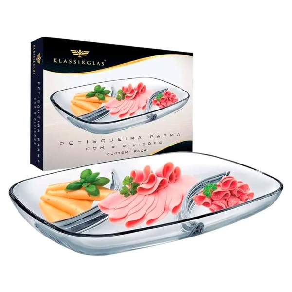 Encontraproduto.com.br - Petisqueira Ruvolo Klassik Parma 4 Divisões