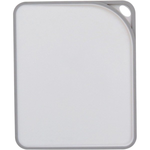 Tábua Culinária 2X34X28Cm Plástico Cinza