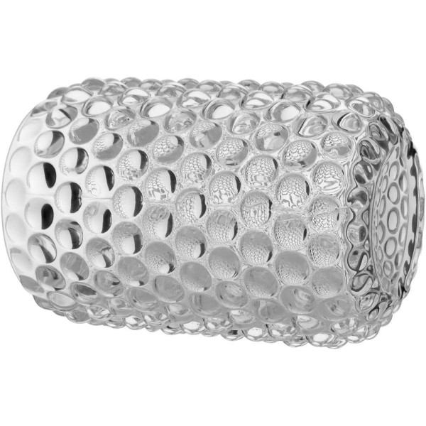Encontraproduto.com.br - Castiçal 12X8X8Cm Vidro Transp
