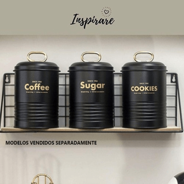 Encontraproduto.com.br - Porta Condimentos Industrial Açucar Preto