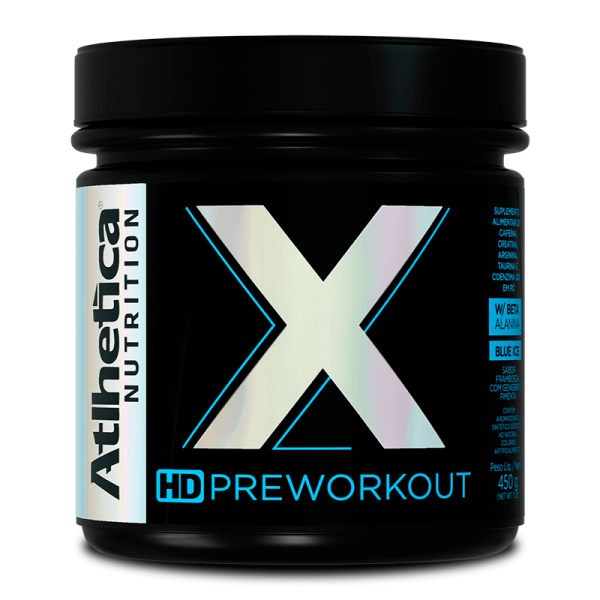 Encontraproduto.com.br - X HD Pre Workout Blue Ice Atlhetica 450g