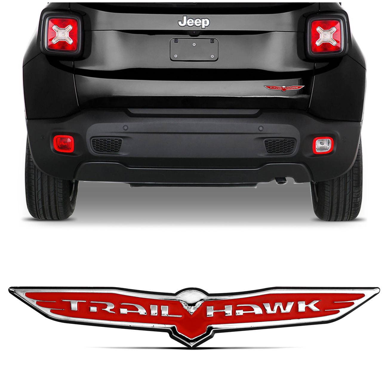 Emblema Trailhawk Jeep Renegade