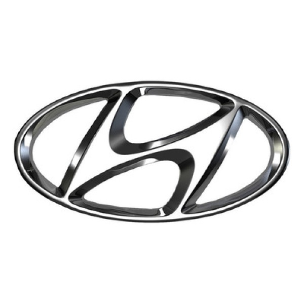 Emblema Cromado Grade Hyundai I30 2009 2010 2011 2012