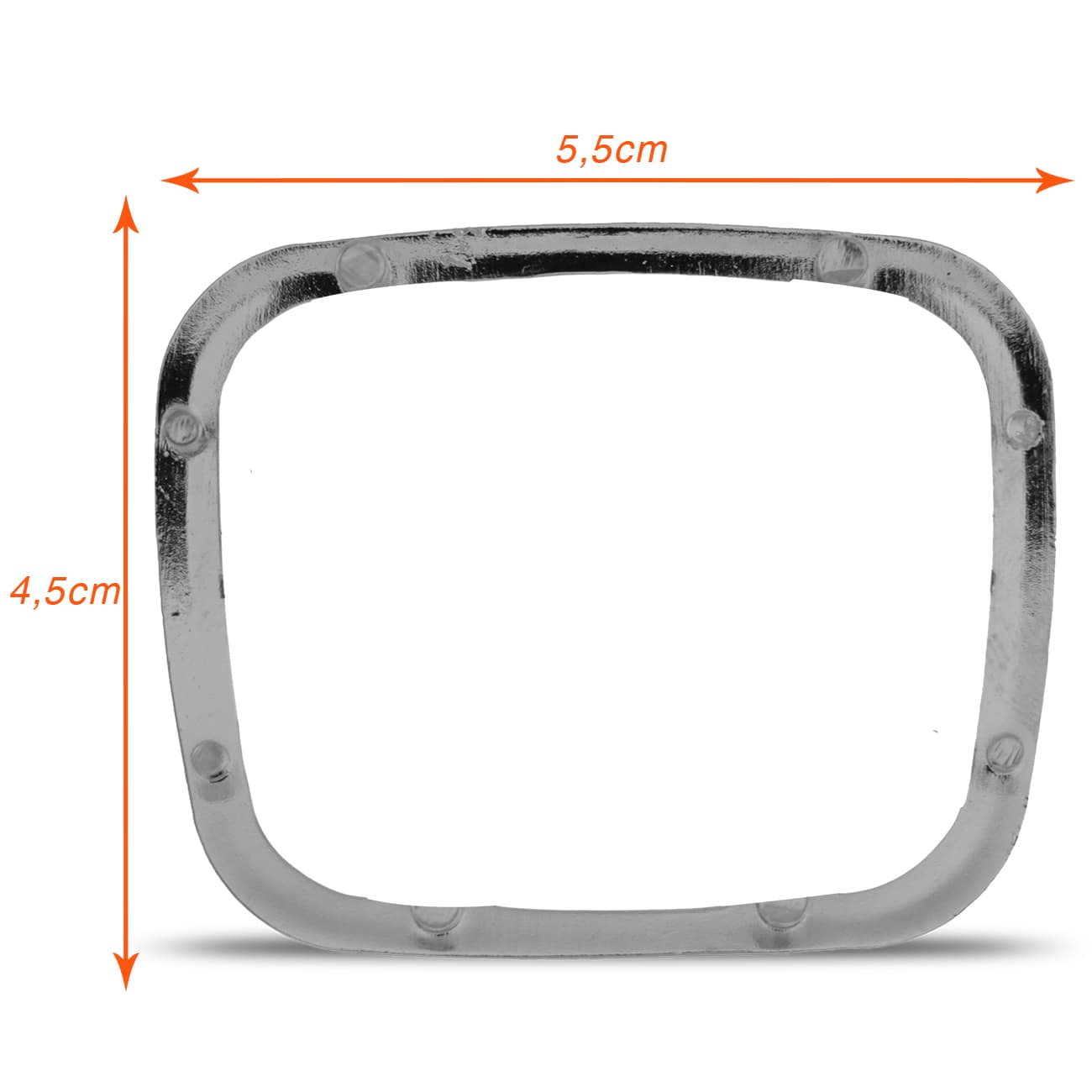 Encontraproduto.com.br - Emblema para Volante  CR-V 2008 a 2014 Accord 2008 a 2010 Cromado com Pino