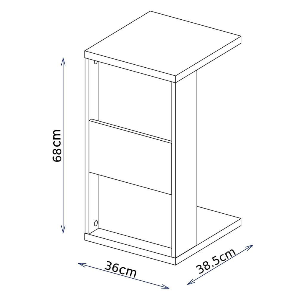 Mesa De Apoio Para Notebook E Sofá Branco Book Líder Design