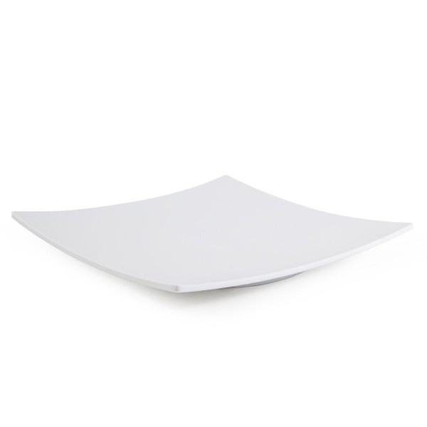 Prato Quadrado Curvado 31cm Melamina Prof.