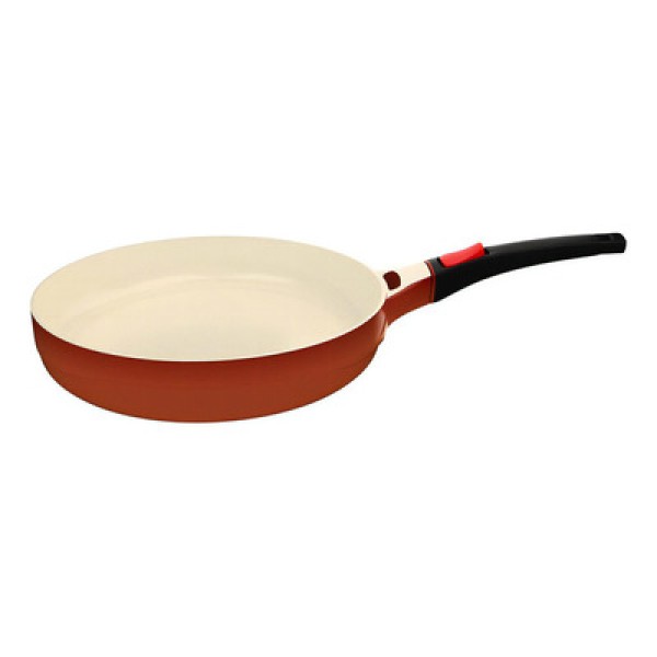 Frigideira Le Cook Premier Orange 24cm 1,7l C/ Cabo Destacavel