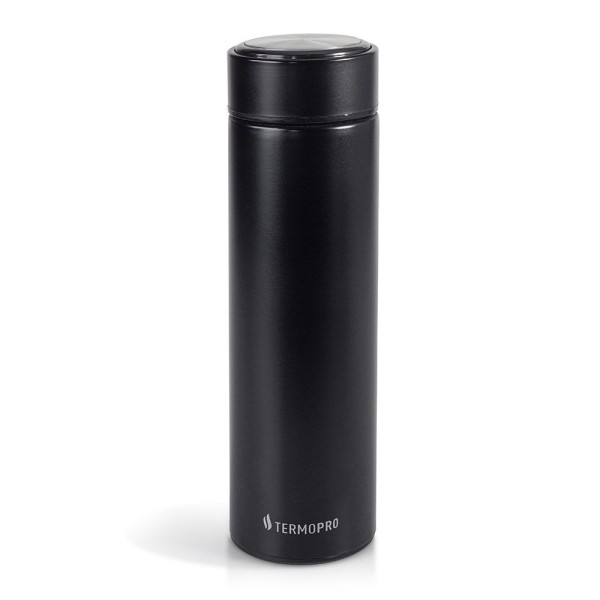 Squeeze Termico Inox Preto 500ml - Termopro