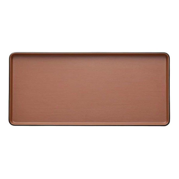 Encontraproduto.com.br - Prato Ret. 29 X 13cm - Dual Color Terra Cota