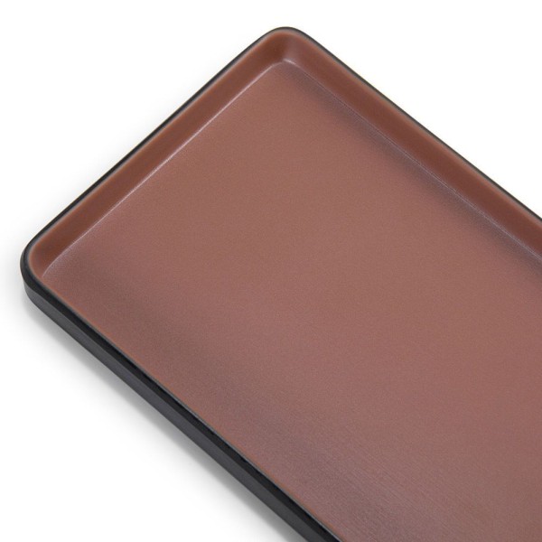 Encontraproduto.com.br - Prato Ret. 29 X 13cm - Dual Color Terra Cota