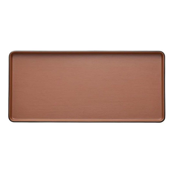 Encontraproduto.com.br - Prato Ret. 29 X 13cm - Dual Color Terra Cota